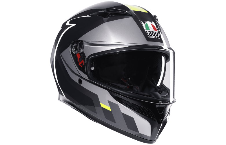 ΚΡΑΝΟΣ K3 AGV E2206  Shade Grey Fluo Yellow