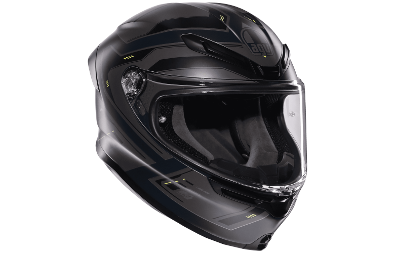 Κράνος AGV K6S E2206 Enhance Matt Grey Fluo Yellow