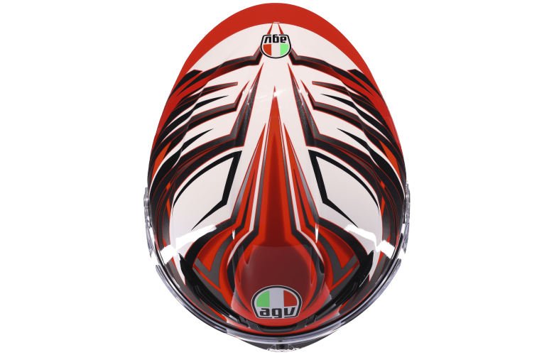 Κράνος AGV K6S E2206 Reeval White Red Grey