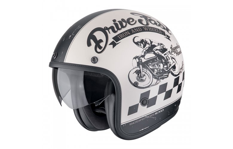 ΚΡΑΝΟΣ SCORPION BELFAST EVO DRIVE FAST MAT CREAM/BLACK