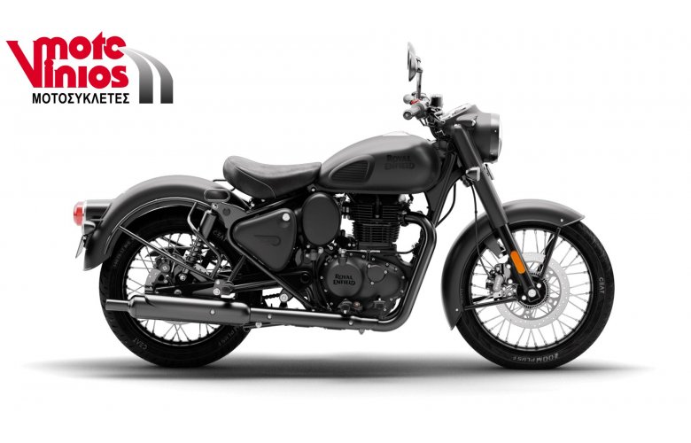 Royal Enfield Classic 350 Stealth Black Spoke wheels