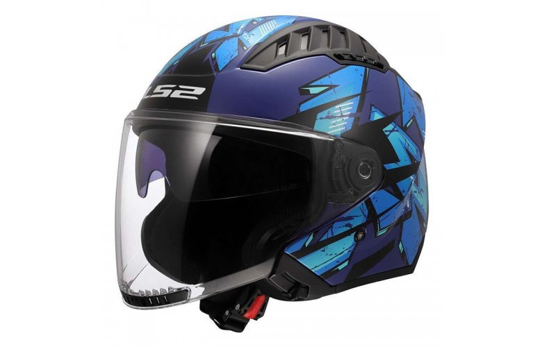 ΚΡΑΝΟΣ LS2 OF600 COPTER II KANJI BLUE GLOSS