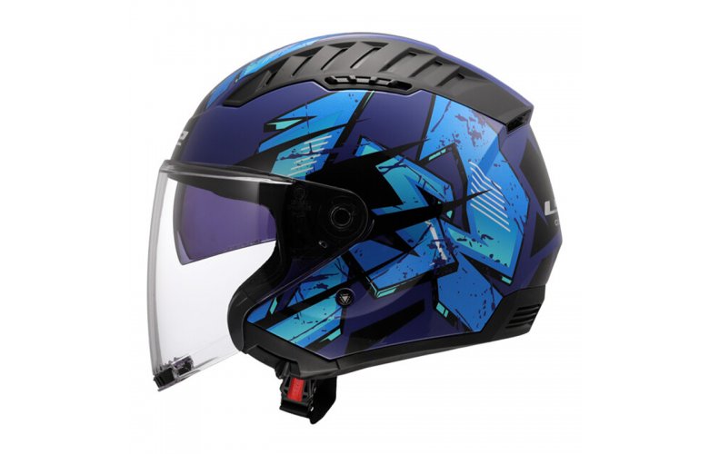 ΚΡΑΝΟΣ LS2 OF600 COPTER II KANJI BLUE GLOSS