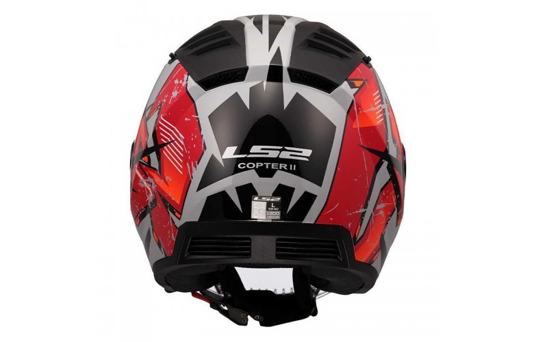 ΚΡΑΝΟΣ LS2 OF600 COPTER II KANJI LIGHT GREY