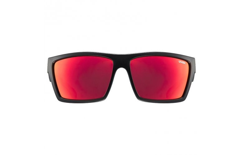 ΓΥΑΛΙΑ ΗΛΙΟΥ UVEX LGL 29 BLACK MATT/ RED