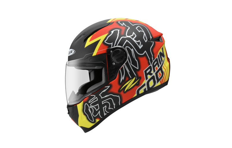 ΚΡΑΝΟΣ ZEUS ZS-811 AL31 ΜΑΥΡΟ ΜΑΤ/ΚΟΚΚΙΝΟ/ΚΙΤΡΙΝΟ