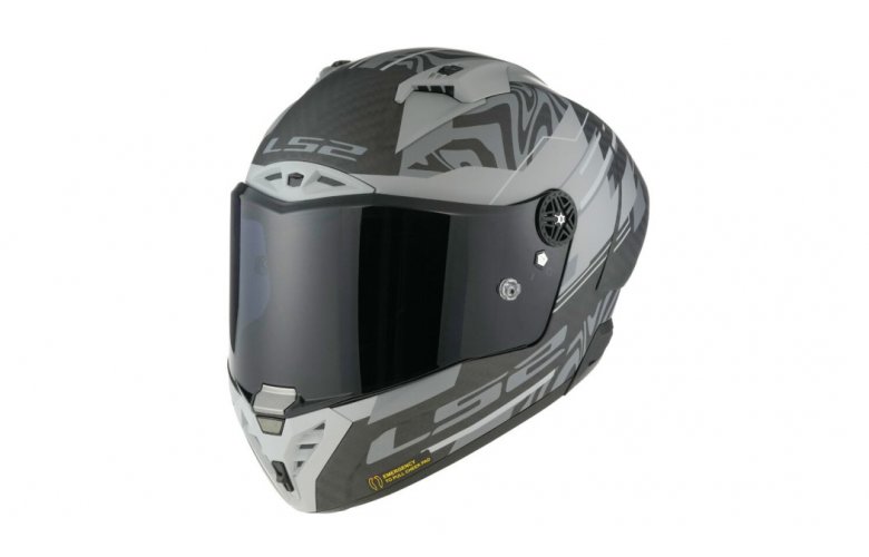 ΚΡΑΝΟΣ LS2 FULL FACE FF805 THUNDER CARBON POLAR BLACK ECE 22.06