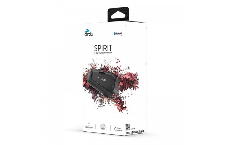 ΕΝΔΟΕΠΙΚΟΙΝΩΝΙΑ CARDO SPIRIT ΜΟΝΗ ΔΙΑΦΑΝΟ/ΜΑΥΡΟ