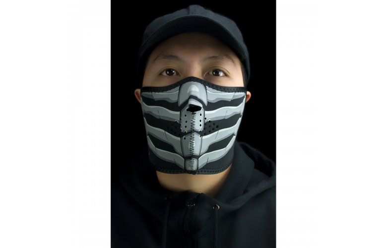 Μάσκα Glow in the Dark Bone Breath