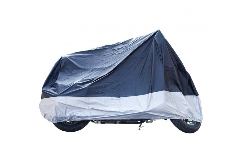 ΚΑΛΥΜΜΑ ΜΟΤΟΣΥΚΛΕΤΑΣ WINGER ΑΔΙΑΒΡΟΧΟ ΜΠΛΕ/ΑΣΗΜΙ UNIVERSAL MC001