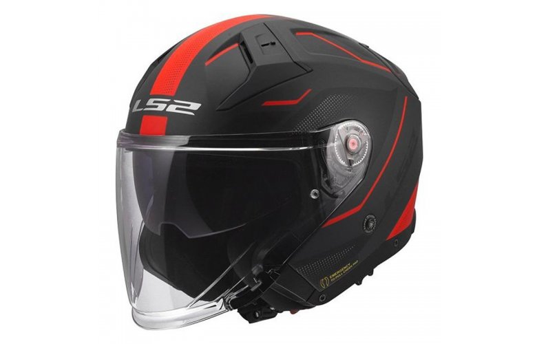 ΚΡΑΝΟΣ LS2 OF603 INFINITY II VEYRON BLACK/GREY/RED
