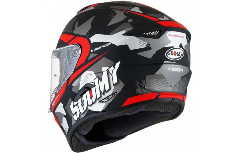 Κράνος Suomy Stellar Race Squad Matt Red