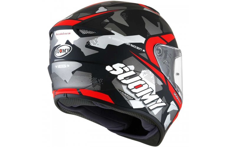 Κράνος Suomy Stellar Race Squad Matt Red