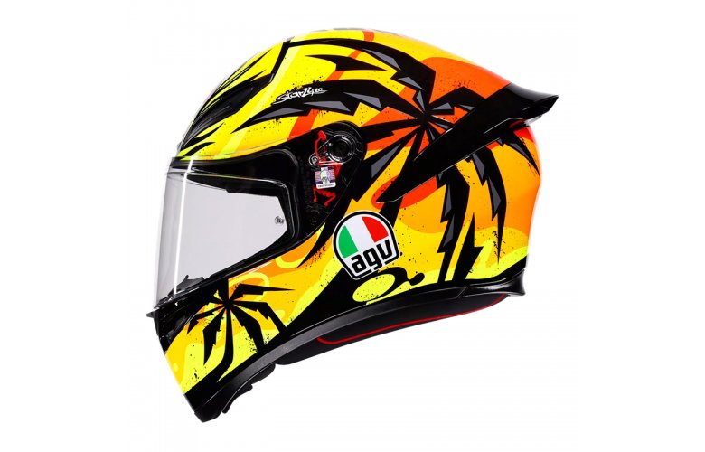 ΚΡΑΝΟΣ AGV K1 S E2206 TROPICRUSH BLACK/ORANGE