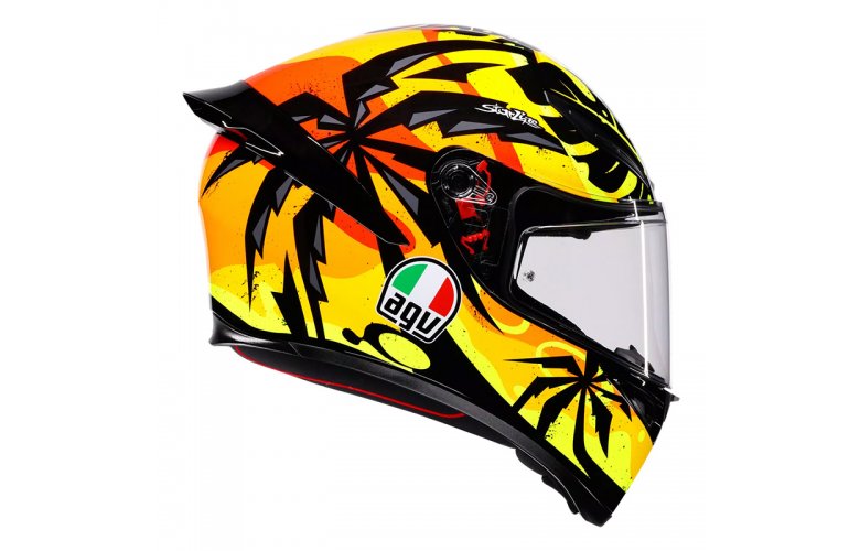 ΚΡΑΝΟΣ AGV K1 S E2206 TROPICRUSH BLACK/ORANGE