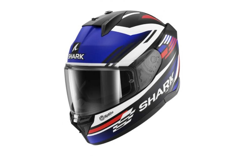 ΚΡΑΝΟΣ SHARK D-SKWAL 3 FIRSTLAP MAT BLACK/BLUE/RED