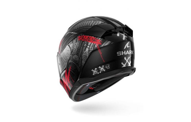 ΚΡΑΝΟΣ SHARK D-SKWAL 3 SHIEVER BLACK/ANTHRACITE/RED