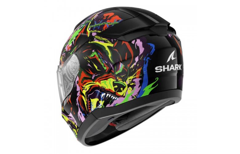 ΚΡΑΝΟΣ SHARK RIDILL 2 RAGING BEAST BLACK/VIOLET/YELLOW