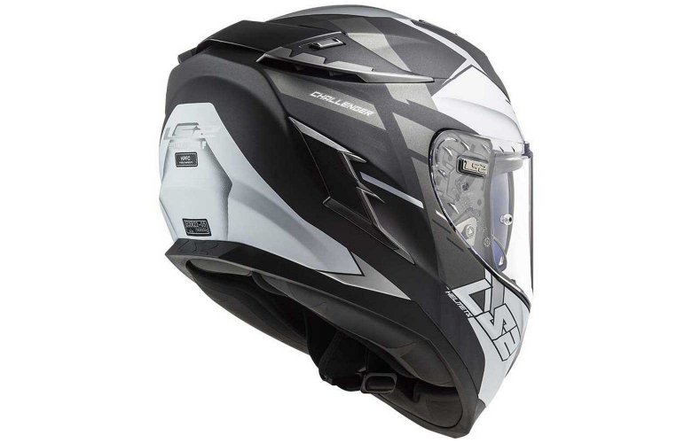 ΚΡΑΝΟΣ LS2 FF327 Challenger Allert Matt Titanium/Silver