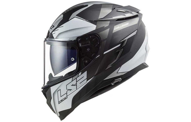 ΚΡΑΝΟΣ LS2 FF327 Challenger Allert Matt Titanium/Silver