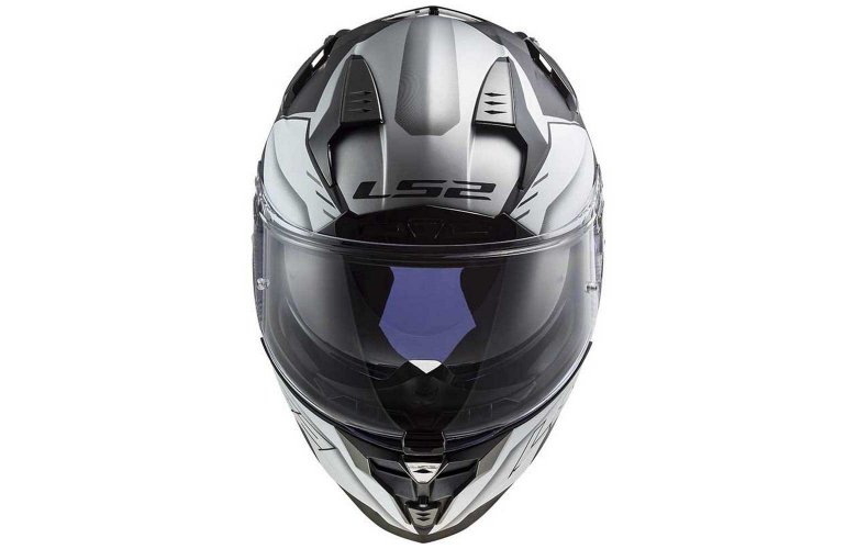 ΚΡΑΝΟΣ LS2 FF327 Challenger Allert Matt Titanium/Silver