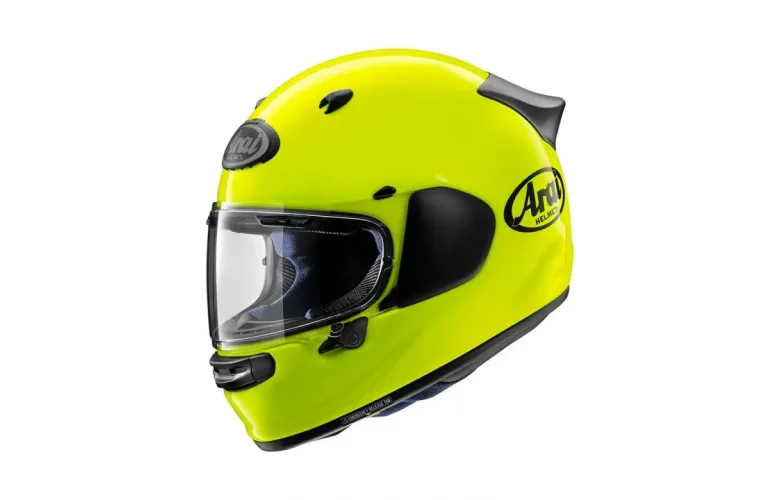 Κράνος Arai Quantic 22.06 PLAIN FLUOR YELLOW
