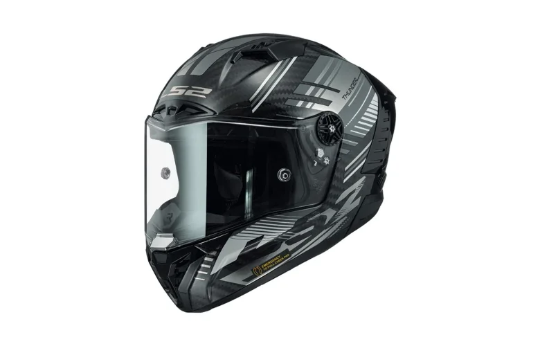 ΚΡΑΝΟΣ LS2 FULL FACE FF805 THUNDER CARBON VOLT BLACK GREY ECE 22.06