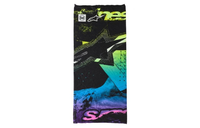 ΠΡΟΣΤΑΣΙΑ ΛΑΙΜΟΥ ALPINESTARS BUFF IGNITE BLACK/PINK/YELLOW