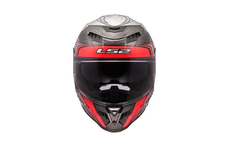 ΚΡΑΝΟΣ LS2 FF807 DRAGON CARBON ENTHUM GLOSS RED