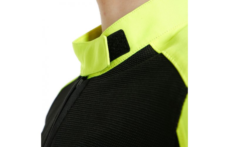 DAINESE RIBELLE AIR LADY Υφασμάτινο Μπουφάν Black / Black Fluo Yellow