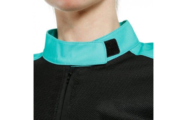 DAINESE RIBELLE AIR LADY Υφασμάτινο Μπουφάν Black / Acqua Green