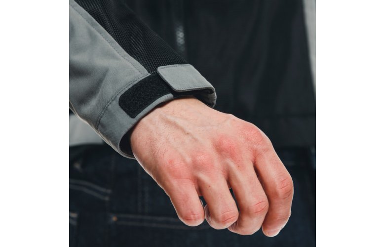 DAINESE SEVILLA AIR TEX Καλοκαιρινό Μπουφάν Μαύρο / Γκρί