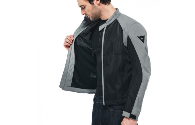 DAINESE SEVILLA AIR TEX Καλοκαιρινό Μπουφάν Μαύρο / Γκρί