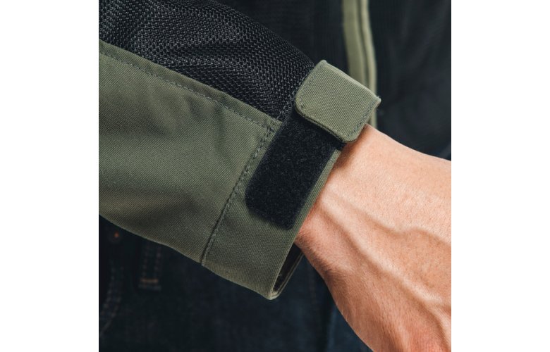 DAINESE SEVILLA AIR TEX Καλοκαιρινό Μπουφάν Μαύρο / Χακί