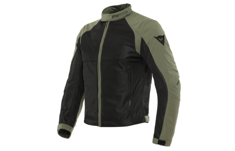 DAINESE SEVILLA AIR TEX Καλοκαιρινό Μπουφάν Μαύρο / Χακί