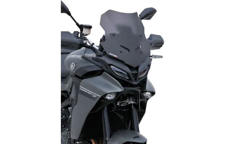 Ζελατίνα Tracer 9 2021-2022 Ermax Yamaha Κοντή Σκούρο Φιμέ 35cm