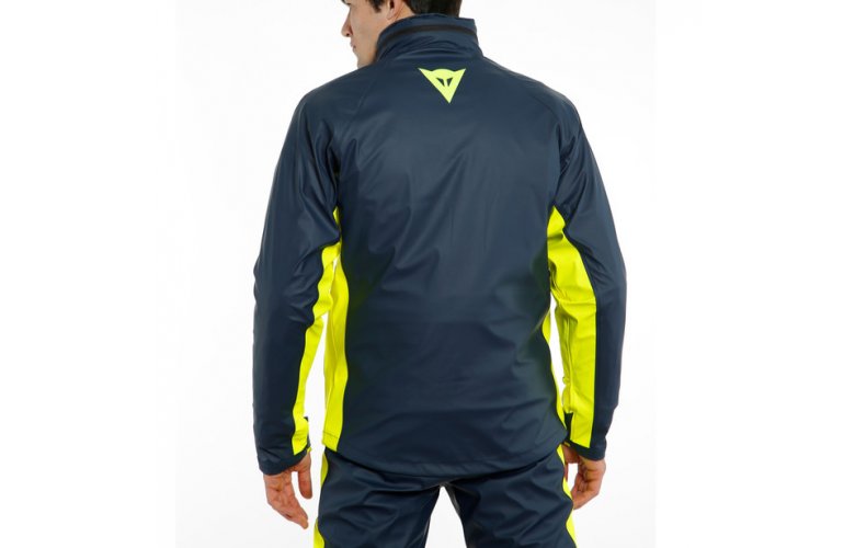 DAINESE STORM 2 UNISEX Αδιάβροχο μπουφάν Μαύρο / Κίτρινο