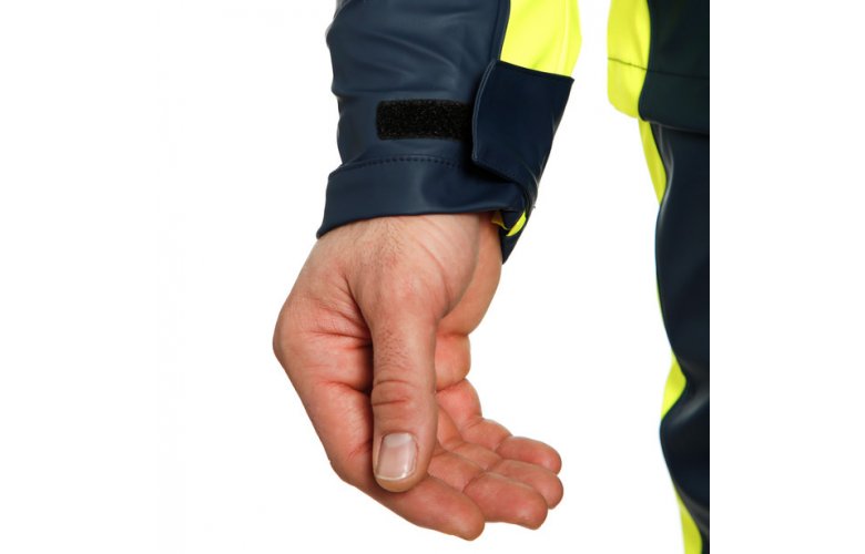 DAINESE STORM 2 UNISEX Αδιάβροχο μπουφάν Μαύρο / Κίτρινο