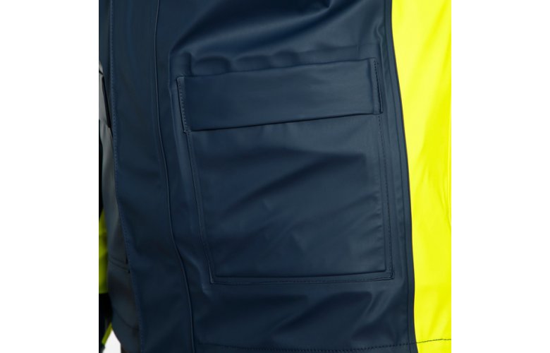 DAINESE STORM 2 UNISEX Αδιάβροχο μπουφάν Μαύρο / Κίτρινο