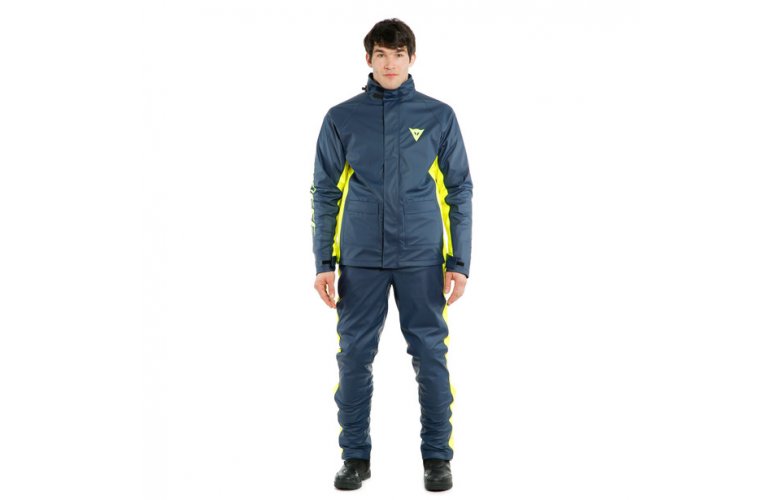 DAINESE STORM 2 UNISEX Αδιάβροχο μπουφάν Μαύρο / Κίτρινο