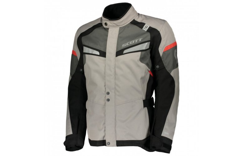 Μπουφάν SCOTT STORM DP ΓΚΡΙ-ΚΟΚΚΙΝΟ