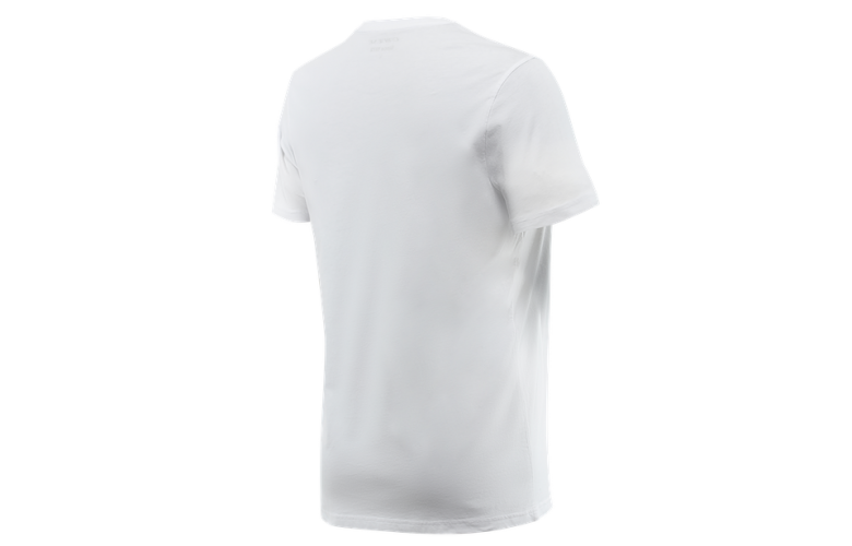 T-SHIRT DAINESE STRIPES ΛΕΥΚΟ/ΚΟΚΚΙΝΟ