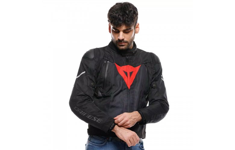 ΜΠΟΥΦΑΝ DAINESE SUPER SPRINT D-DRY BLACK/BLACK/RED-LAVA