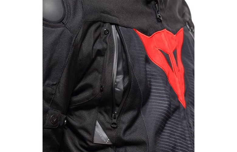 ΜΠΟΥΦΑΝ DAINESE SUPER SPRINT D-DRY BLACK/BLACK/RED-LAVA
