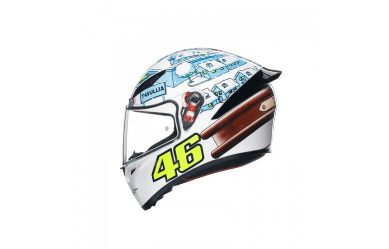 ΚΡΑΝΟΣ AGV K1 S E2206 ROSSI WINTER TEST 2017