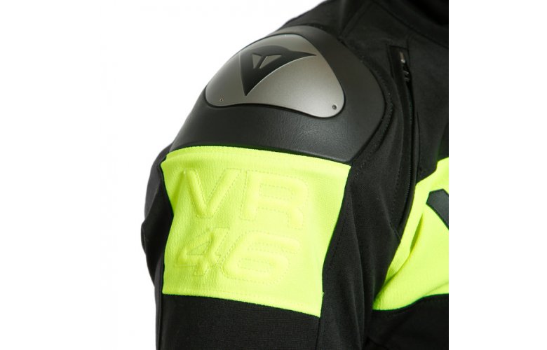 DAINESE VR46 Podium D-DRY ΜΠΟΥΦΑΝ Black / Fluo Yellow