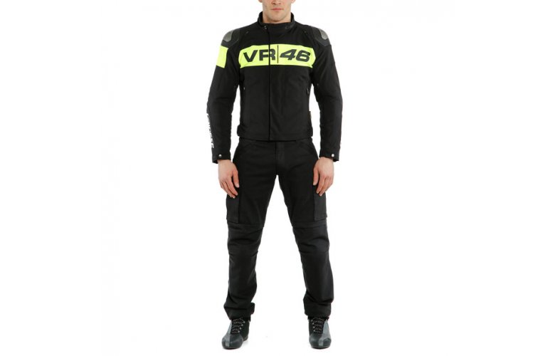 DAINESE VR46 Podium D-DRY ΜΠΟΥΦΑΝ Black / Fluo Yellow