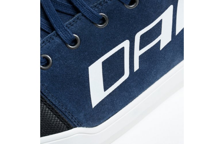 DAINESE Μποτάκι Αδιάβροχο D-WP YORK Black Iris / White