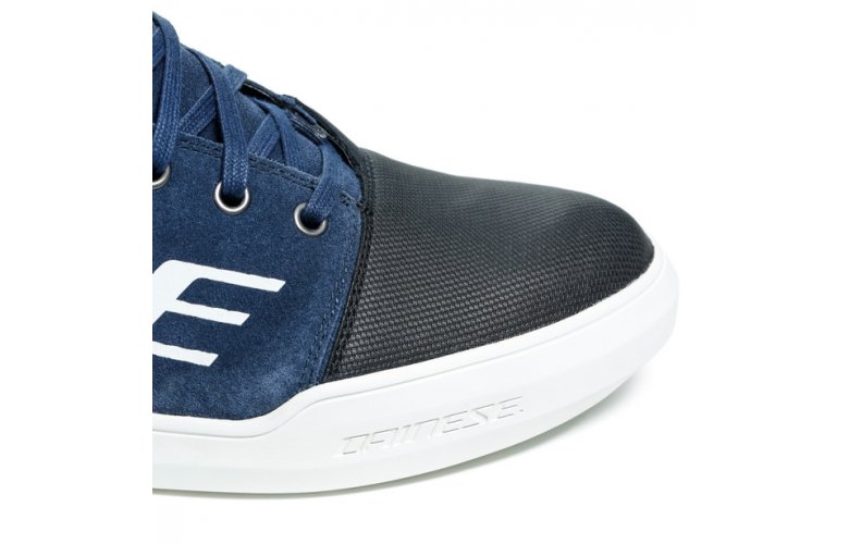 DAINESE Μποτάκι Αδιάβροχο D-WP YORK Black Iris / White