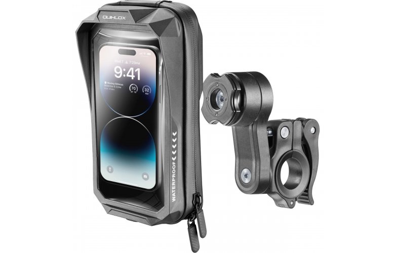 ΑΔΙΑΒΡΟΧΗ ΘΗΚΗ ΚΙΝΗΤΟΥ INTERPHONE QUIKLOX WP 7" + ΒΑΣΗ ΤΙΜΟΝΙΟΥ (SMQUIKLOXWPPRO)